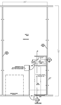 Floorplan for Unit #111
