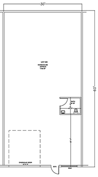 Floorplan for Unit #205