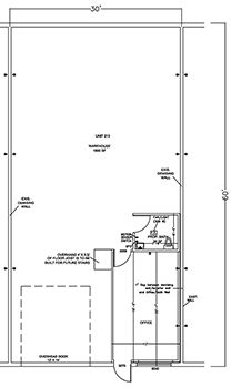 Floorplan for Unit #213