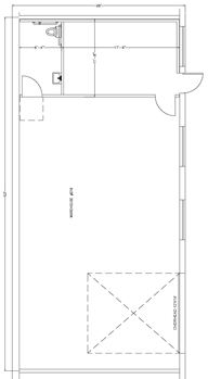 Floorplan for Unit #216