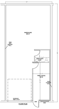 Floorplan for Unit #312