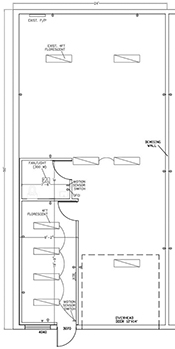 Floorplan for Unit #313