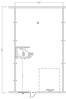 Floorplan for Unit #408