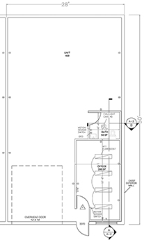 Floorplan for Unit #409