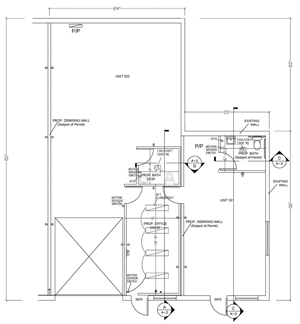 Floorplan for Unit #501