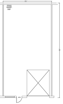 Floorplan for Unit #609