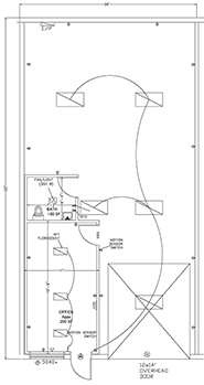 Floorplan for Unit #610