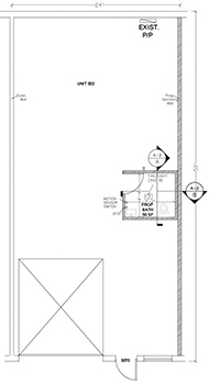 Floorplan for Unit #902