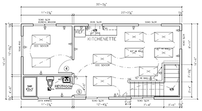 Floorplan for Unit #C2